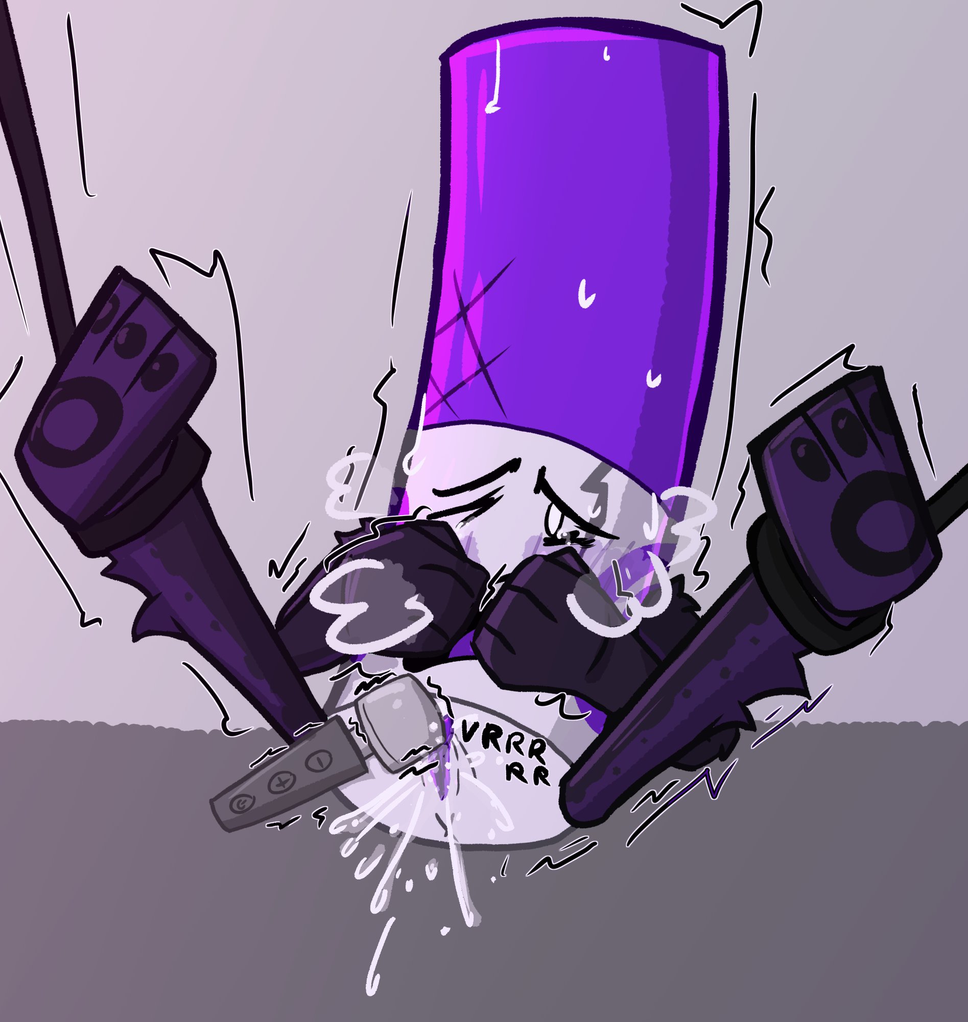 battle for dream island, bfdi, blush, bondage, covering mouth, cute, magic wand, marker (bfdi), object shows, orgasm, overstimulated, paws, pussy, pussy juice, shaking, squirting, sweat, sweatdrop, tears, tied, tied legs, vibrator, vibrator on pussy, xxfr4ctur3dxx