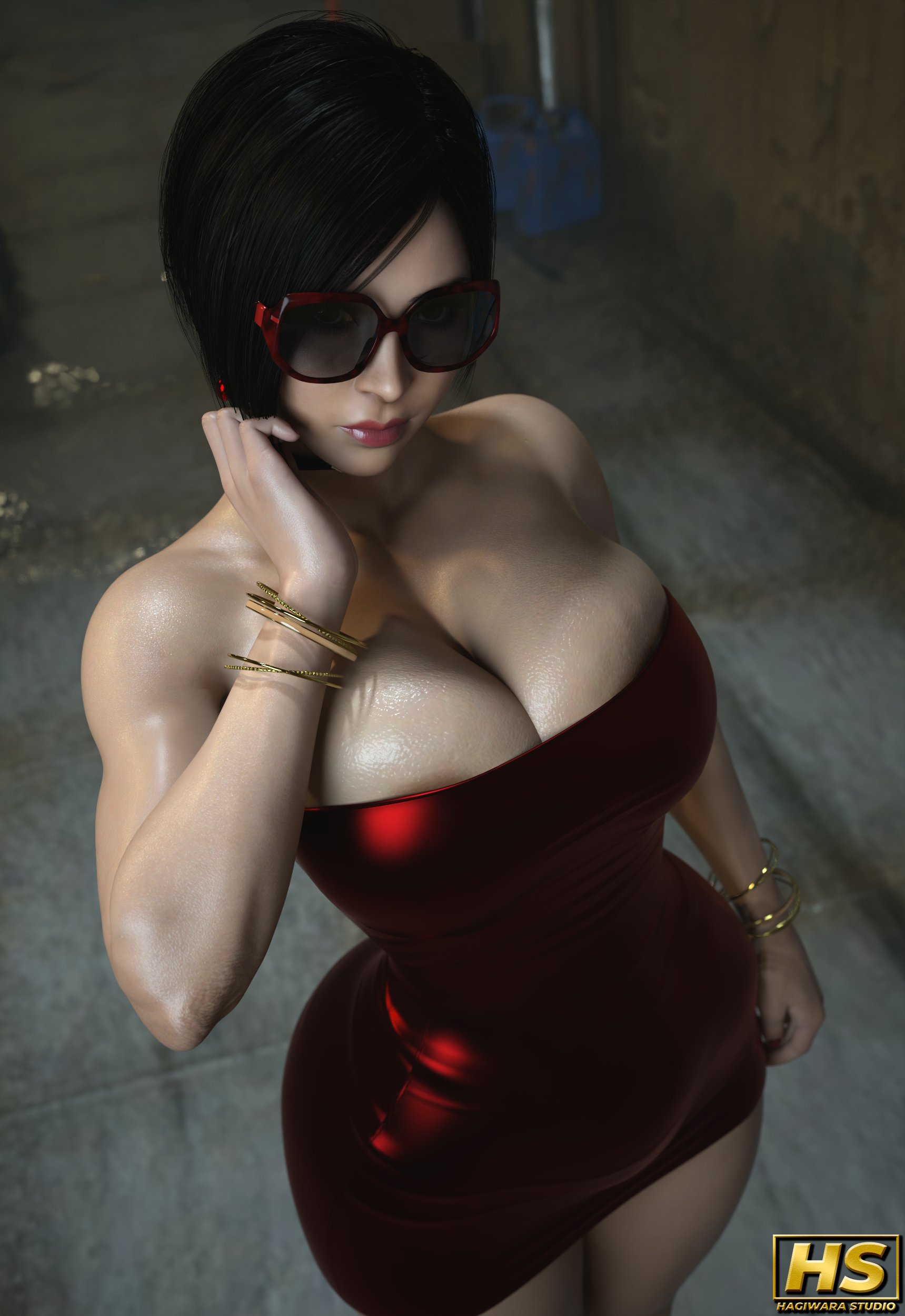 1girls, 3d, ada wong, ada wong (adriana), asian, asian female, big boobies, big boobs, big breasts, big tits, big titties, biohazard, boobies, boobs, breasts, capcom, cleavage, cleavage overflow, dress, duo gale, female, hagiwara studio, huge boobies, huge boobs, huge breasts, huge tits, huge titties, large boobies, large boobs, large breasts, large tits, large titties, light skin, light-skinned female, mature female, milf, red dress, resident evil, resident evil 2, resident evil 2 remake, short dress, thick thighs, tits, titties, twitter, voluptuous, voluptuous female, wide hips