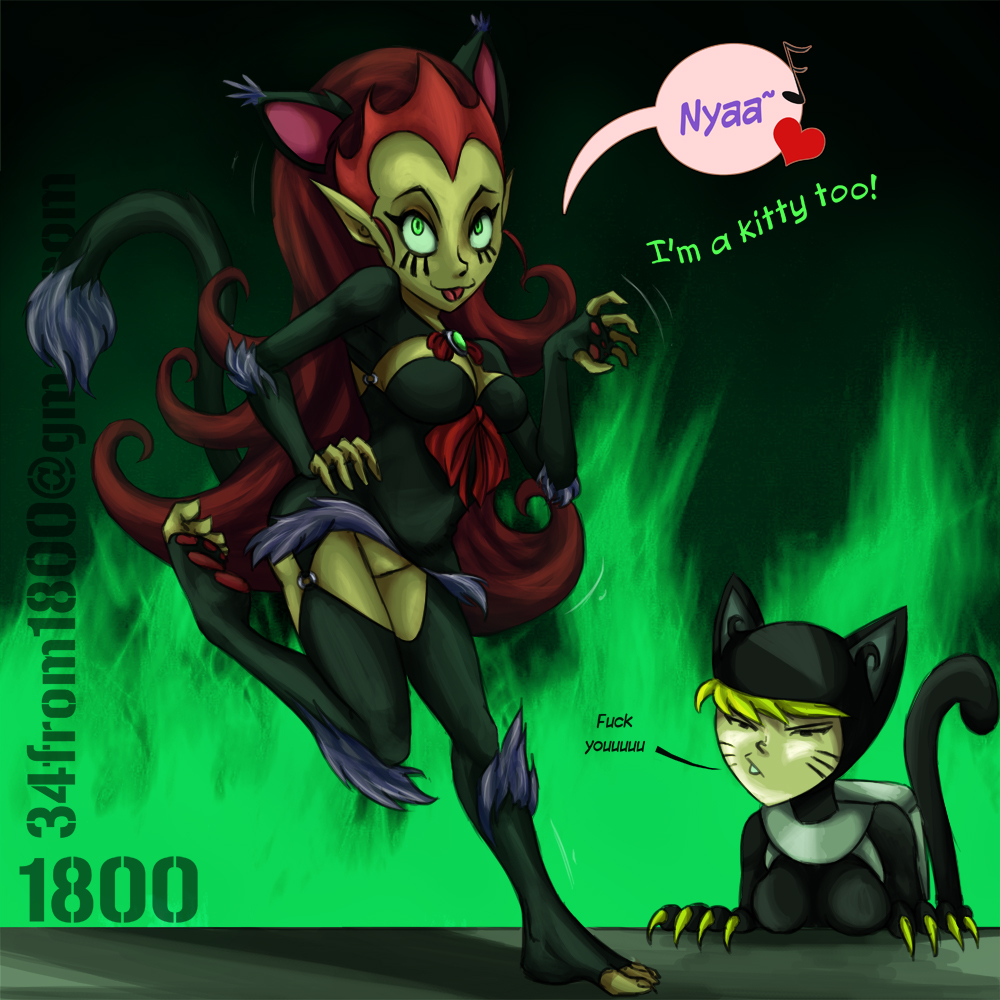 1800 katnappe straight_hair tagme wuya xiaolin_showdown