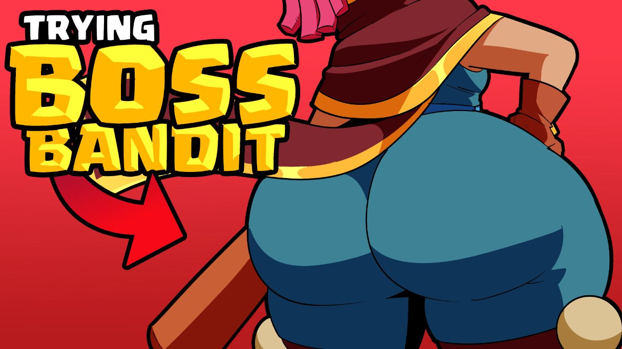 ass, ass body, boss bandit (clash royale), clash (series), clash royale, elpiromanias, fat ass, thumbnail