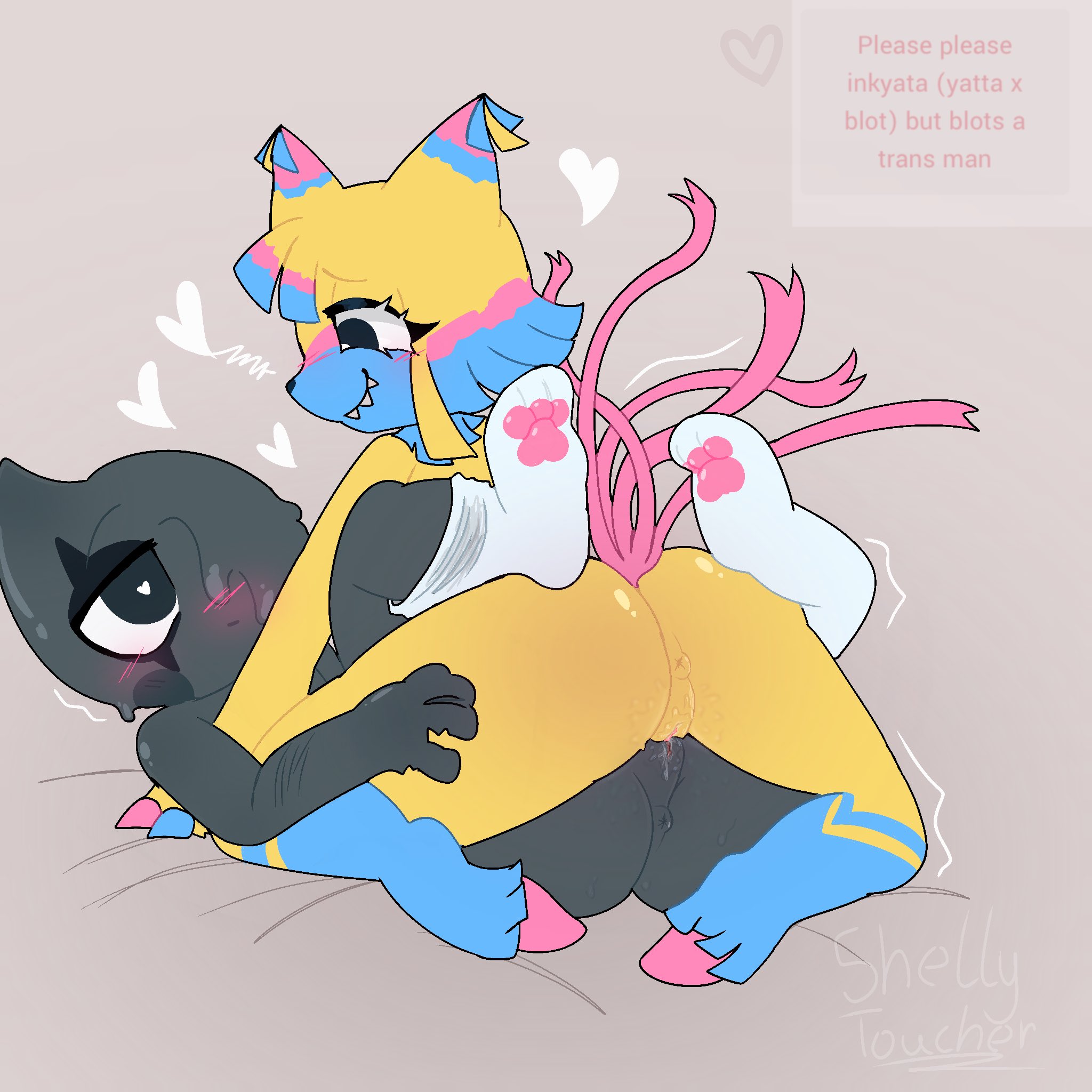 2girls, blot (dandy's world), bobettetickler, dandy's world, dandys world, female, female only, female/female, lesbian sex, multiple females, multiple girls, pussy, pussy on pussy, pussy to pussy, spread legs, tribadism, yatta (dandy's world), yuri