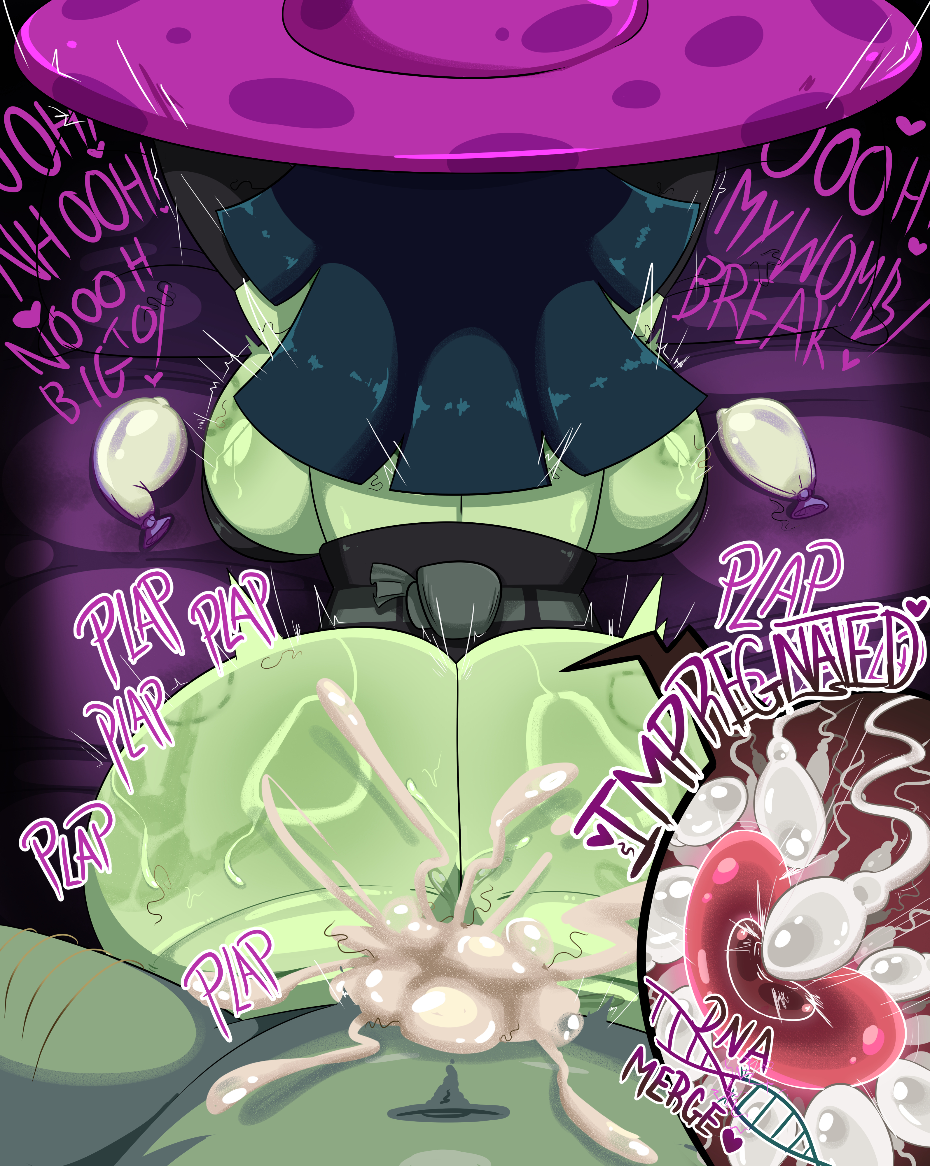 1girls, anthro, anthrofied, ass, ass focus, big breasts, bite mark, breasts, comic, comic page, condom, cum, cum in pussy, cum inside, dialogue, doggy style, duo, female, flora fauna, impregnation, male, male penetrating, male/female, nightcap (pvz:h), nightcap (pvz), plant, plant girl, plant humanoid, plantie, plants vs zombies, plants vs. zombies, plap, plap (sound), popcap games, pov, pov male, pussy, rbismut, sex, sperm cell, straight, stray pubic hair, sweat, sweatdrop, sweating, sweaty, textless version, used condom, vagina, vaginal penetration, zombie, zombie (pvz)