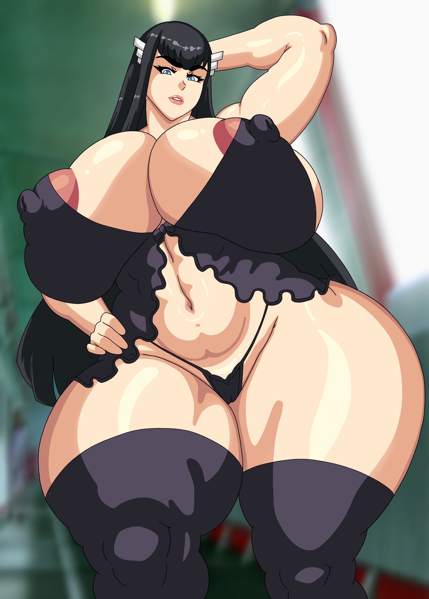 1female, 1girls, female, female only, gohu13, kill la kill, kiryuuin satsuki, solo female, tagme