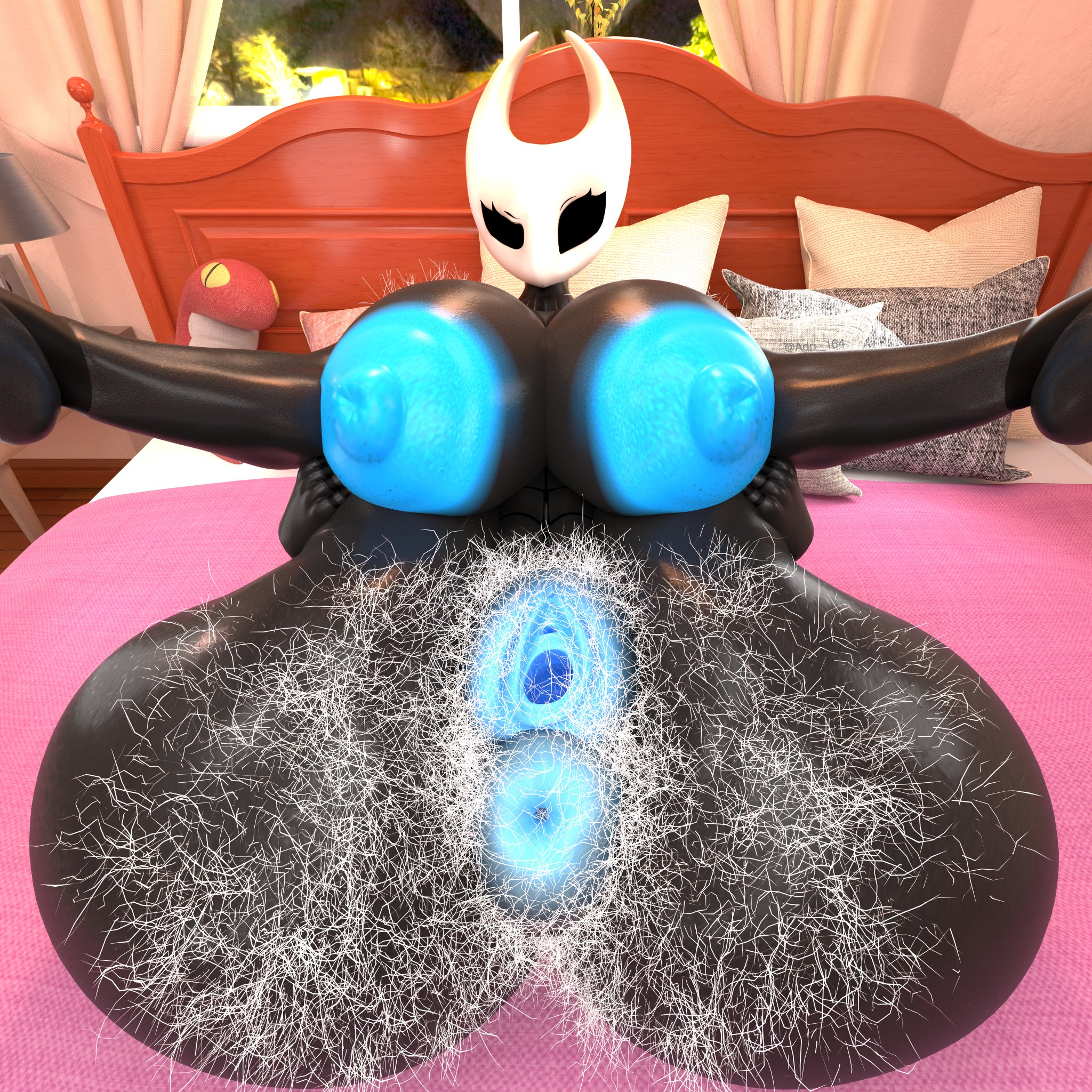 absurd res, adri164, anus, armpit hair, arthropod, ass, big ass, big breasts, big butt, big pussy, black body, blue anus, blue genitals, breasts, excessive armpit hair, excessive pubic hair, female, genitals, hairy, hairy anus, hairy armpits, hairy ass, hairy pussy, hi res, hirsute, hollow knight, hollow knight (franchise), hornet (hollow knight), huge butt, humanoid, insects, looking at viewer, nipples, plump anus, plump labia, pubic hair, puffy anus, pussy, solo, spread butt, spreading, team cherry, thick thighs, vulva, wide hips