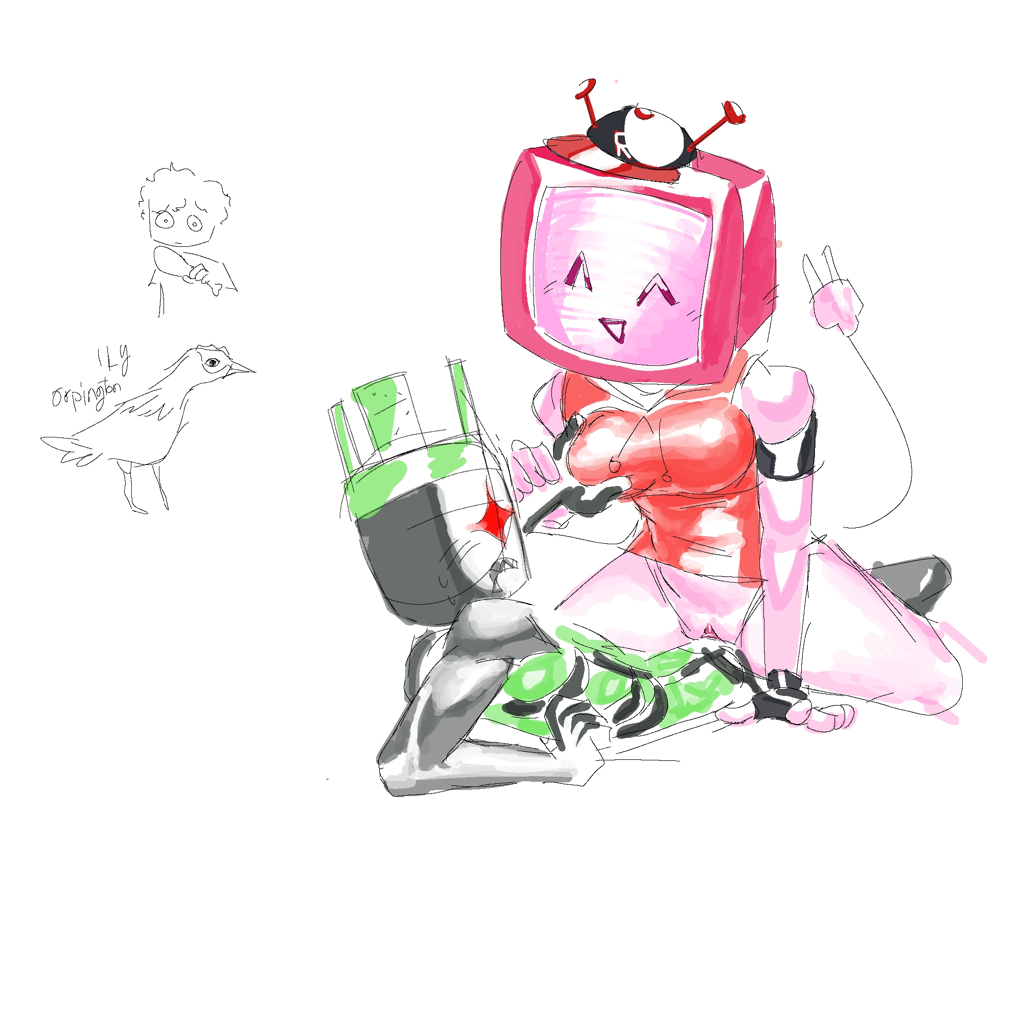 1boy, 1girls, 1x1x1x1, 1x1x1x1 (forsaken), bottomless, breasts, colored sketch, female, female on top, forsaken (roblox), lornan1hater, male, male/female, penetration, pussy, roblox, roblox game, robloxian, self upload, sex, sketch, straddle, tagme, thighs, vaginal penetration, vaginal sex, veeronica