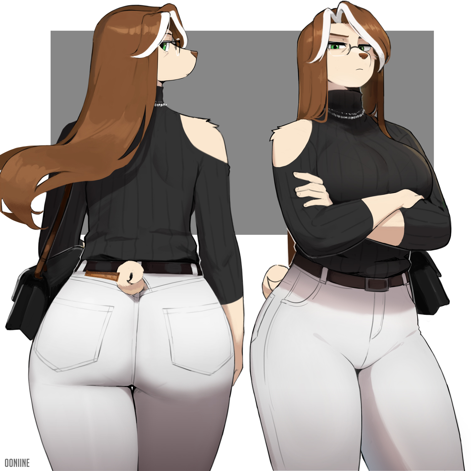 00niine, 1female, 1girls, ass, big ass, big breasts, breasts, clothing, elyssa (00niine), female, female focus, female only, fur, furry, mature, mature body, mature figure, mature woman, milf, mommy, solo, solo female, tagme, thick, thick ass, thick thighs, thighs, voluptuous, voluptuous female, wide hips