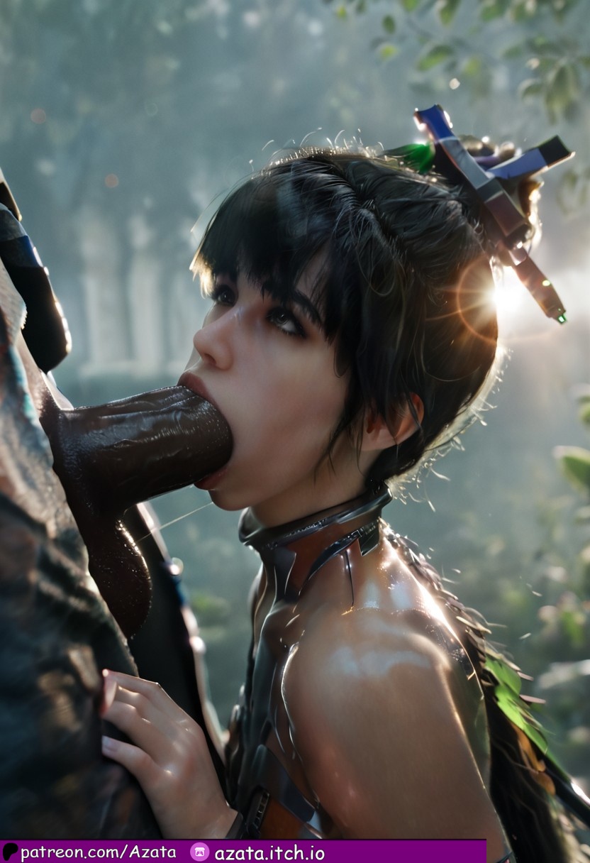 1boy 1girls ai_generated asian asian_female azataai balls black_hair blowjob cum cum_explosion cum_in_mouth cum_in_throat cum_on_face dark-skinned_male dark_skin deep_blowjob deepthroat eve_(stellar_blade) excessive_cum fellatio female fringe_hair good_girl hand_on_head head_grab huge_cock inexperienced interracial korean_female lewd lips_on_penis long_hair looking_up male oral pale-skinned_female penis petite ponytail pulling_out realistic skin_suit_(stellar_blade) skinsuit slim stellar_blade sucking_penis sweatdrop