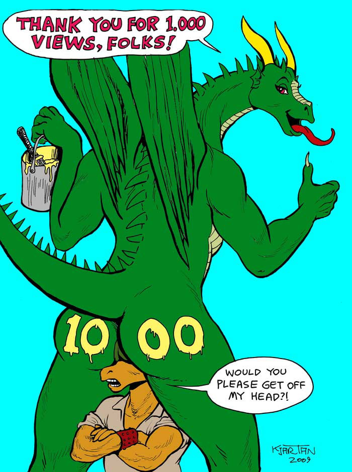 2009 anthro anus ass big_ass color dragon english_text equine female green_skin gustav horse karno male nude presenting presenting_hindquarters pussy scalie tail text tongue tongue_out wings writing writing_on_ass writing_on_body writing_on_butt zashy