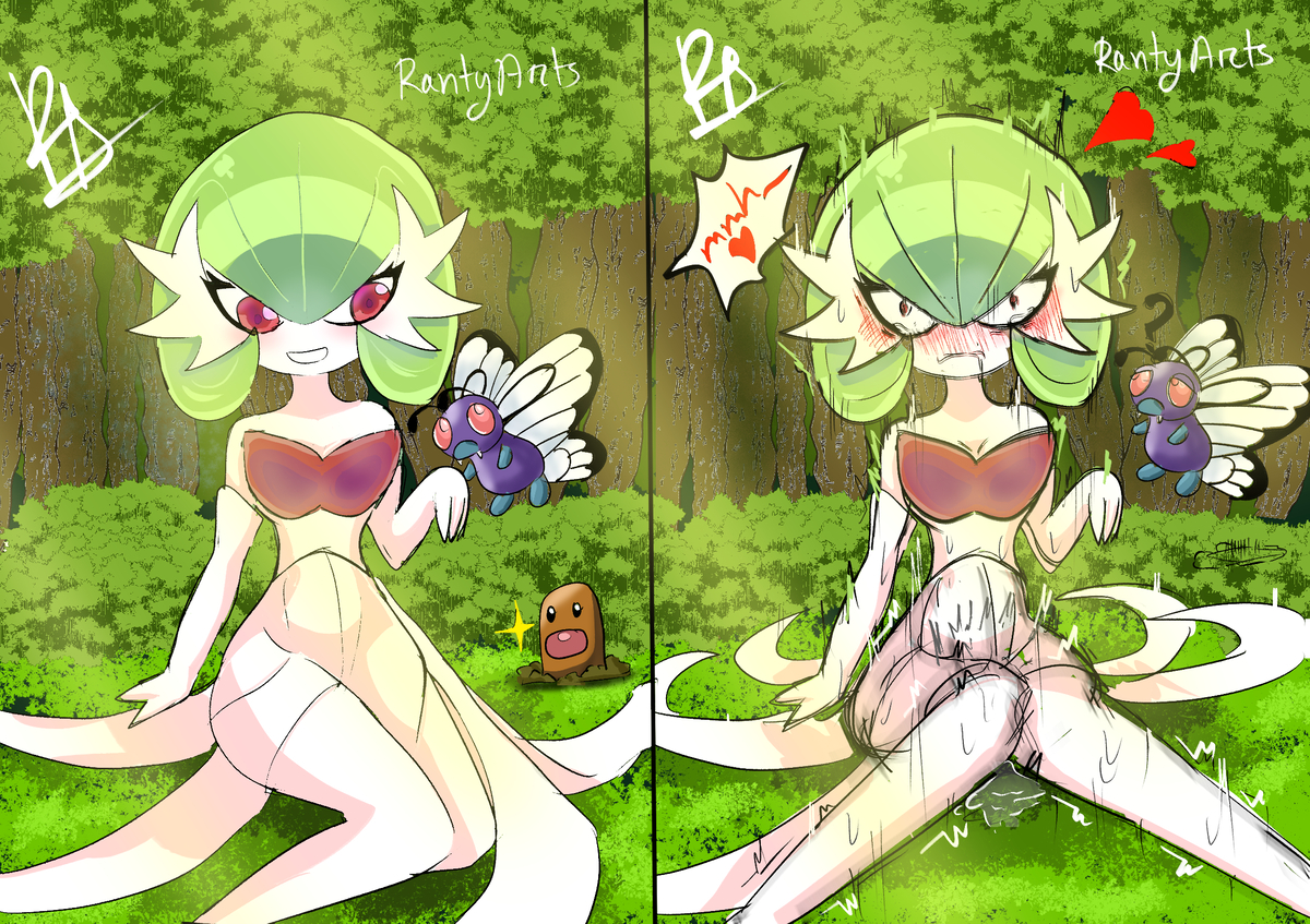 ambiguous penetration, creature inside, diglett, feral, gardevoir, humanoid on feral, implied penetration, interspecies, male, mole, nintendo, penetration, pokemon, pokemon (species), shocked, smaller male, stomach bulge, tagme, wide eyed