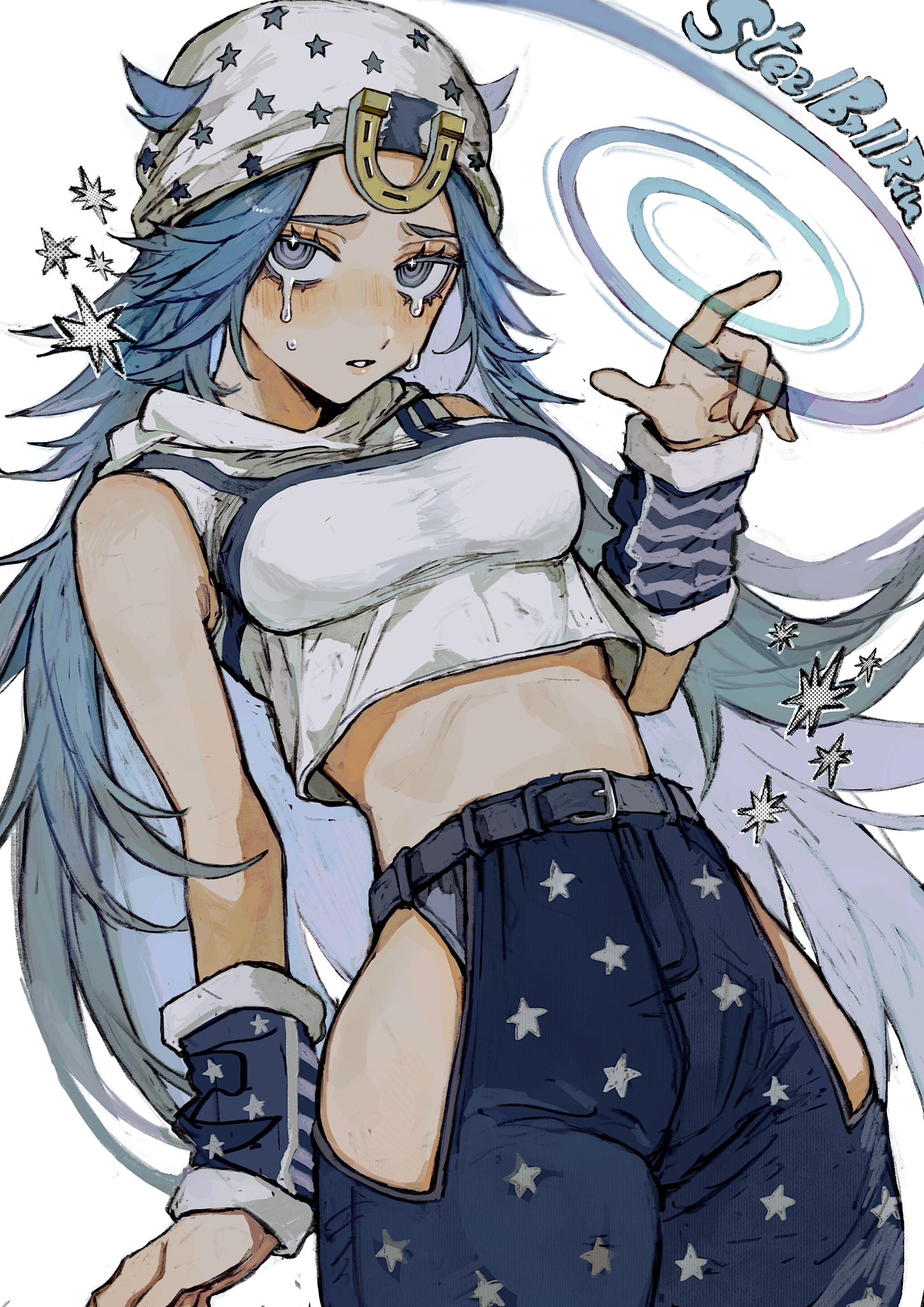 bizzare, genderswap, genderswap (mtf), johnny joestar, jojo reference, jojo's bizarre adventure, neg 50asu, rule 63, steel ball run, tagme