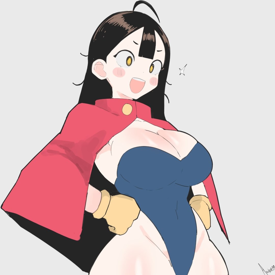 1girl 1girls ahoge akisas99 background big_boobs big_breasts blank_background breasts brown-eyed_female brown-haired_female brown_eyebrows brown_eyes brown_hair busty busty_female busty_girl curvaceous curvaceous_body curvaceous_female curvaceous_figure curvaceous_hips curvy curvy_body curvy_female curvy_figure curvy_hips gloves hourglass_figure huge_boobs huge_breasts inguinal_crease inguinal_ligament large_boobs large_breasts lean_figure monotone_background narrow_waist oc one_color_background open_mouth open_mouth_smile original original_art original_artwork original_character original_female_character parted_lips plain_background plump_breasts slender_body slender_waist slim_female slim_waist smile smiley_face smiling solid_color_background tongue upper_teeth voluptuous voluptuous_body voluptuous_female voluptuous_figure voluptuous_woman white_background wide_hips yellow_gloves