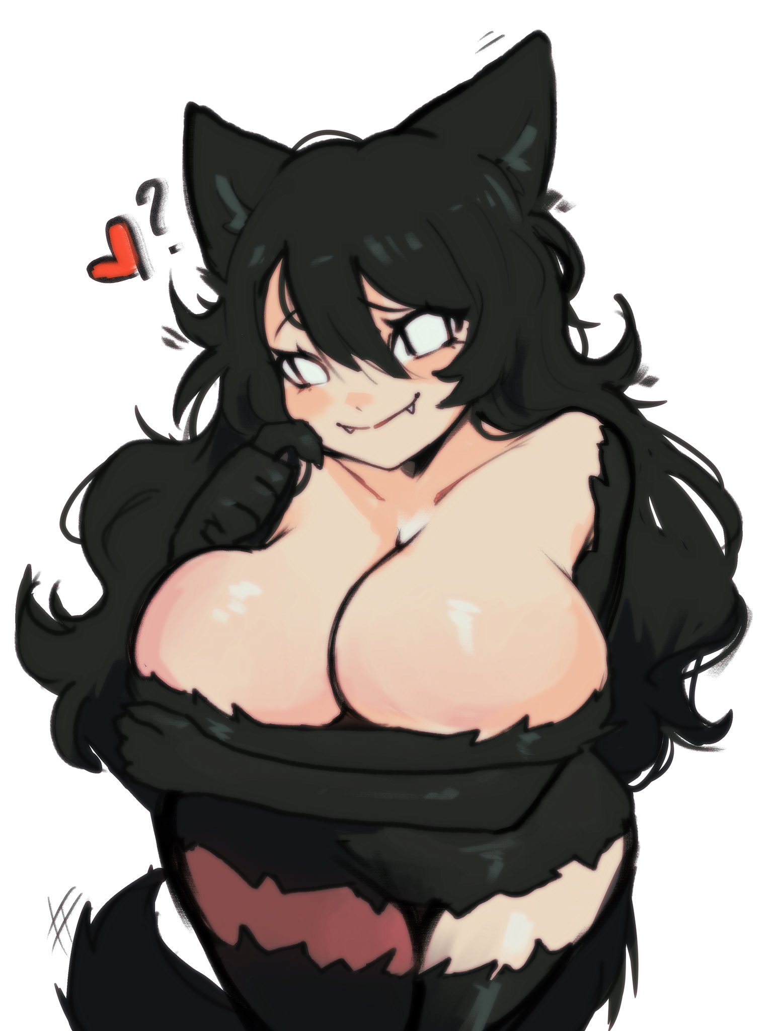 1girls, 2026, 3:4, 5 fingers, adult, adult female, alor xxx, animal humanoid, anthro, bangs, beautiful, big breasts, biped, black body, black fur, black hair, breasts, busty, canid, canid humanoid, canine, canine humanoid, canis, clothed, clothed female, clothed humanoid, clothing, collarbone, colored, cute fangs, digital drawing, digital media, eyebrows, eyelashes, family time, fangs, female, female humanoid, fingers, fur, furry, grey eyes, hair, hair between eyes, hand to face, hand under breast, heart reaction, hi res, human, humanoid, leaning, leaning forward, leg tuft, long hair, looking at viewer, mama wolf, mammal, mammal humanoid, messy hair, milf, mother, multiple poses, portrait, pose, question mark, shaded, side bangs, simple background, smile, smiling at viewer, solo, tail, teeth, thigh tuft, three-quarter portrait, tuft, white background, white sclera, wolf, wolf girl, wolf humanoid