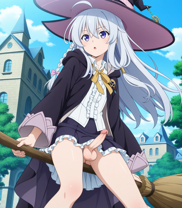1futa 1futanari ai_generated alternate_body_type alternate_breast_size balls big_ass big_breasts blue_eyes breasts broom brush cock cum curves curvy curvy_body curvy_figure curvy_hips dickgirl elaina_(majo_no_tabitabi) erect_penis erection futa_only futa_sans_pussy futanari futanari_only girly hi_res high_resolution highres horny horny_female huge_ass huge_balls huge_boobs huge_breasts huge_butt huge_cock huge_testicles huge_thighs kingdesperadow3 majo_no_tabitabi medium_ass medium_breasts medium_penis muscular penis sexy shiny_skin solo solo_focus solo_futa stable_diffusion testicles thick_thighs trans veiny_penis voluptuous white_hair witch witch_hat worship