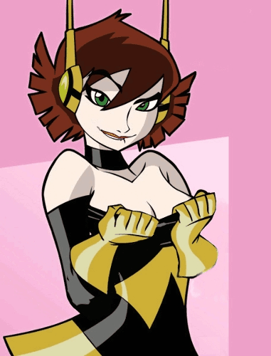 1girls, 2d, animated, animated gif, avengers, breasts, color, edit, female, female only, flashing, flashing breasts, full color, gif, janet van dyne, live2d, marvel, marvel comics, megasweet, nipples, solo, superheroine, tagme, the avengers: earth's mightiest heroes, wasp (earth's mightiest heroes), wasp (marvel)