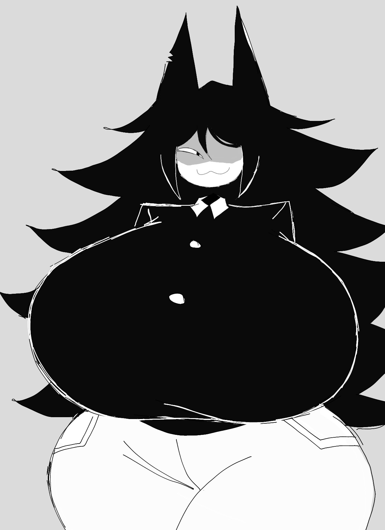 :3, 1girls, 2025, big breasts, big thighs, black hair, boobs, breasts, busty, curvy, enormous breasts, enormous thighs, face shadow, fat thighs, female, fully clothed, fundamental paper education, giant breasts, giant thighs, gigantic breasts, gigantic thighs, ginormous breasts, horns, huge boobs, huge breasts, huge thighs, humongous thighs, hyper breasts, hyper thighs, kaaatie, large breasts, large thighs, long hair, looking at viewer, massive boobs, massive breasts, massive thighs, massive tits, miss circle (fundamental paper education), momiji (artist), only female, plump thighs, tagme, teacher, thicc thighs, thick thighs, thunder thighs, tits, titties, voluptuous, wide hip, wide hipped female, wide hips, wide thighs, youtube