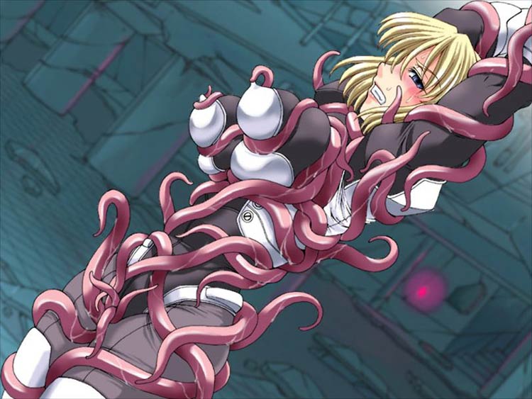 1girls b-river female female_only monster rape solo solo_female tentacle tentacle_rape