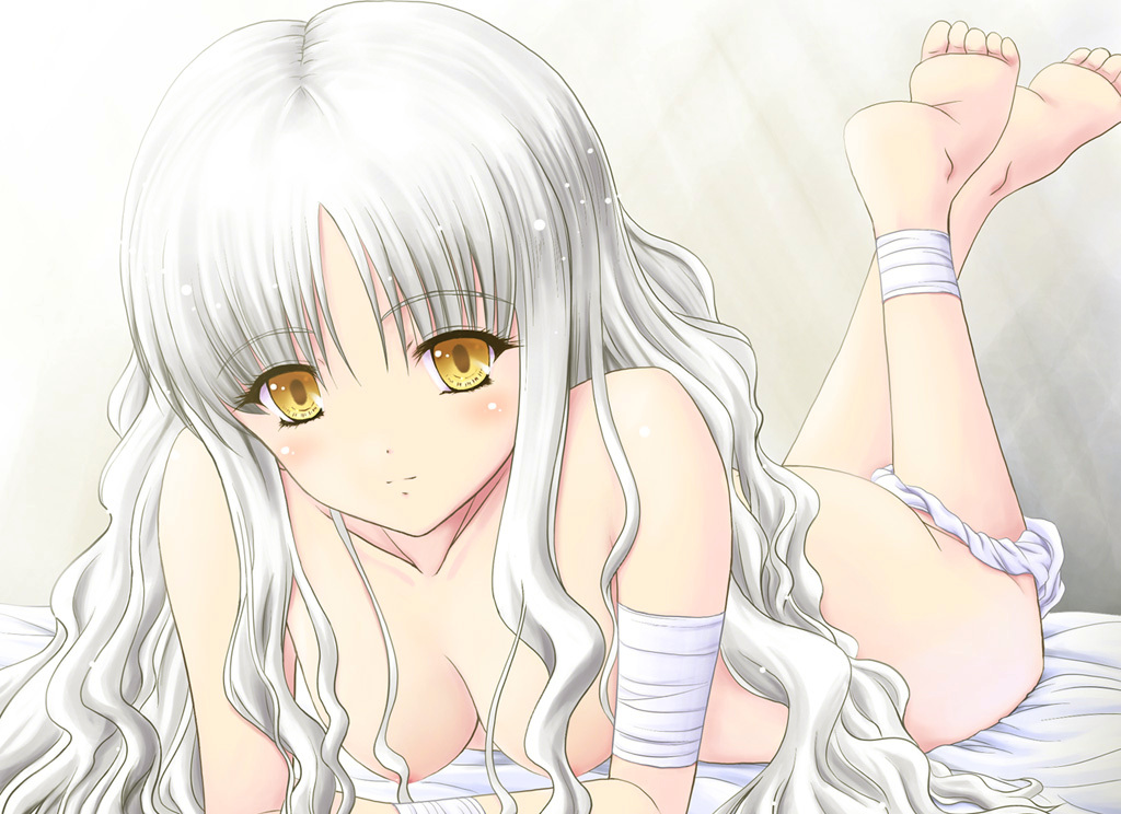 blush caren fate/stay_night fate_(series) panties underwear white_hair