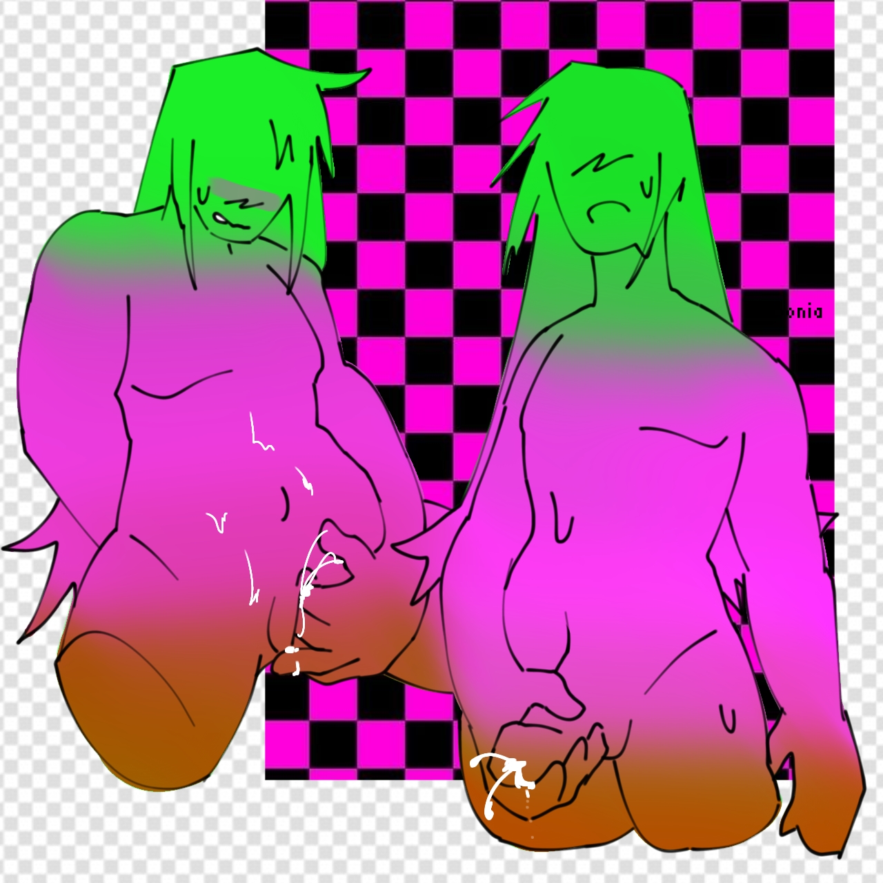 1other, ambiguous gender, blush, cum, cumming, eyeless, female, fingering pussy, genital fluids, gradient, gradient body, gradient hair, jerkingoff, masturbating, masturbation, orgasm, penis, pussy, pussy juice, regretevator, roblox, roblox game, self upload, sonia0 90, tagme, unpleasant (regretevator), unpleasant gradient