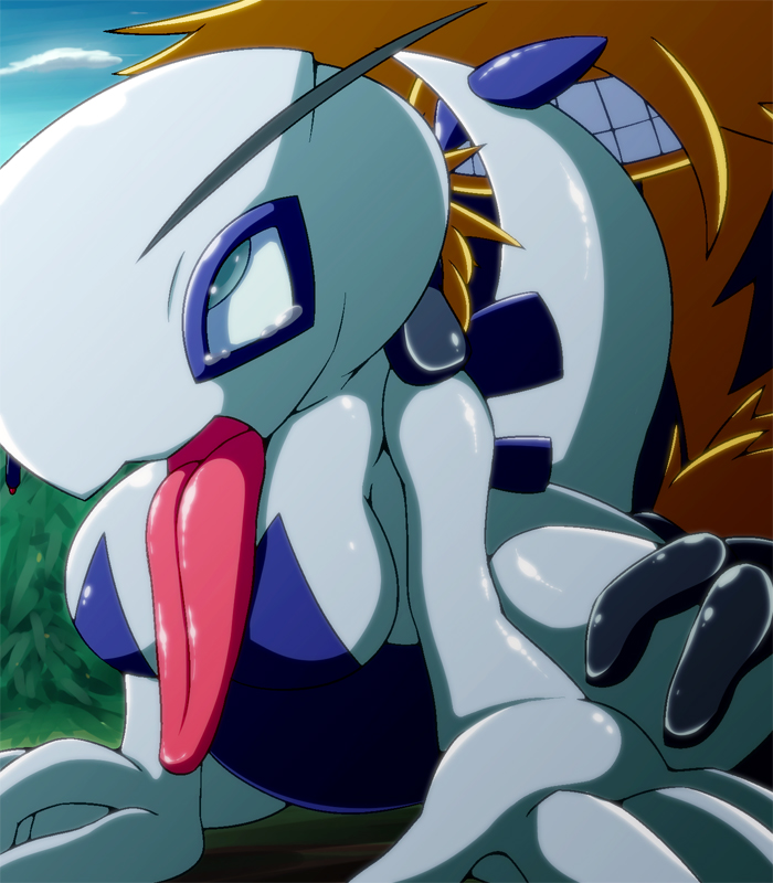 avian big_breasts breasts electivire female lugia open_mouth orgasm pokemon pokemon_(species) sex smile surprised tear tongue tongue_out