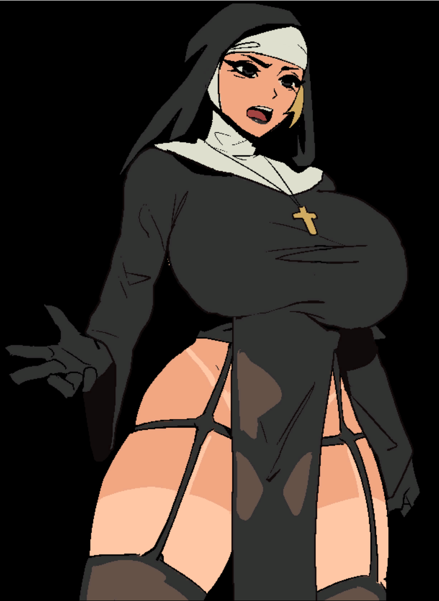 angelica_(spooky_milk_life) anime_style game hentai hentai_game nun nun_outfit porn_game religion religious religious_clothing spooky_milk_life