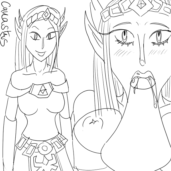 canastus nintendo pointy_chin princess_zelda the_legend_of_zelda toon_zelda