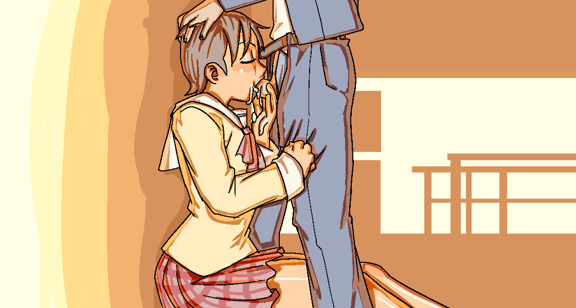 aioi_yuuko fellatio magi manabu_takasaki nichijou oral tagme