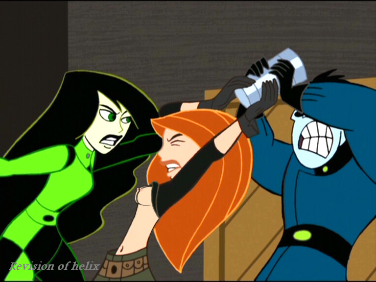 disney dr._drakken female helix human kim_possible kimberly_ann_possible male nipples shego tagme