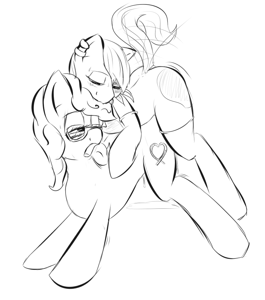 female friendship_is_magic monochrome my_little_pony pipsqueak straight_hair synad twist_(mlp)