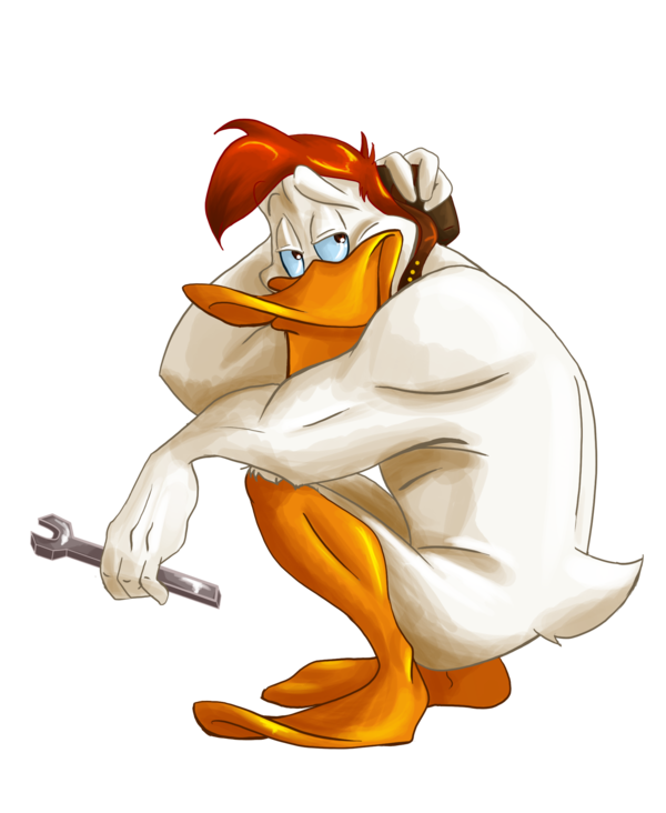 anthro avian bird darkwing_duck disney duck frothing_lizard launchpad_mcquack male_only tagme