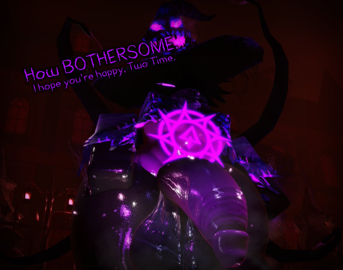 1boy, 3d, azure (forsaken), balls, big penis, dialogue, english text, forsaken (roblox), penis, roblox, roblox game, robloxian, tagme, text, wrobloxgoons (artist)