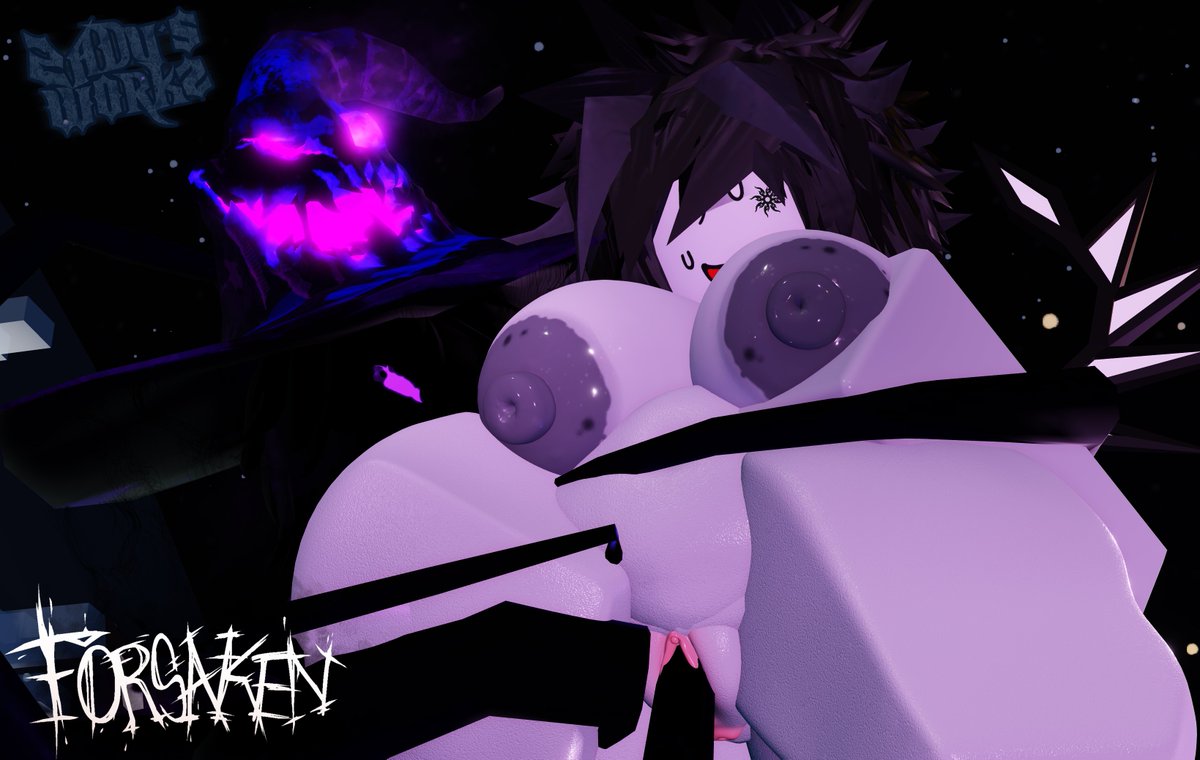 1boy, 1girls, 3d, areolae, azure (forsaken), breasts, crimstuff, forsaken (roblox), nipples, nude, pussy, roblox, roblox game, robloxian, tagme, tentacle, tentacle sex, thighs, two time, zaduworkz