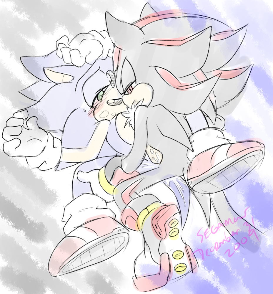 furry hedgehog male multiple_males segamew shadow_the_hedgehog sonic_(series) sonic_the_hedgehog tagme yaoi