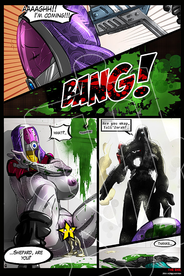 after_sex blood breasts censored comic crying cum cum_in_pussy death drell geth gun kamina1978 large_breasts legion mass_effect quarian rape robot tali'zorah_nar_rayya weapon