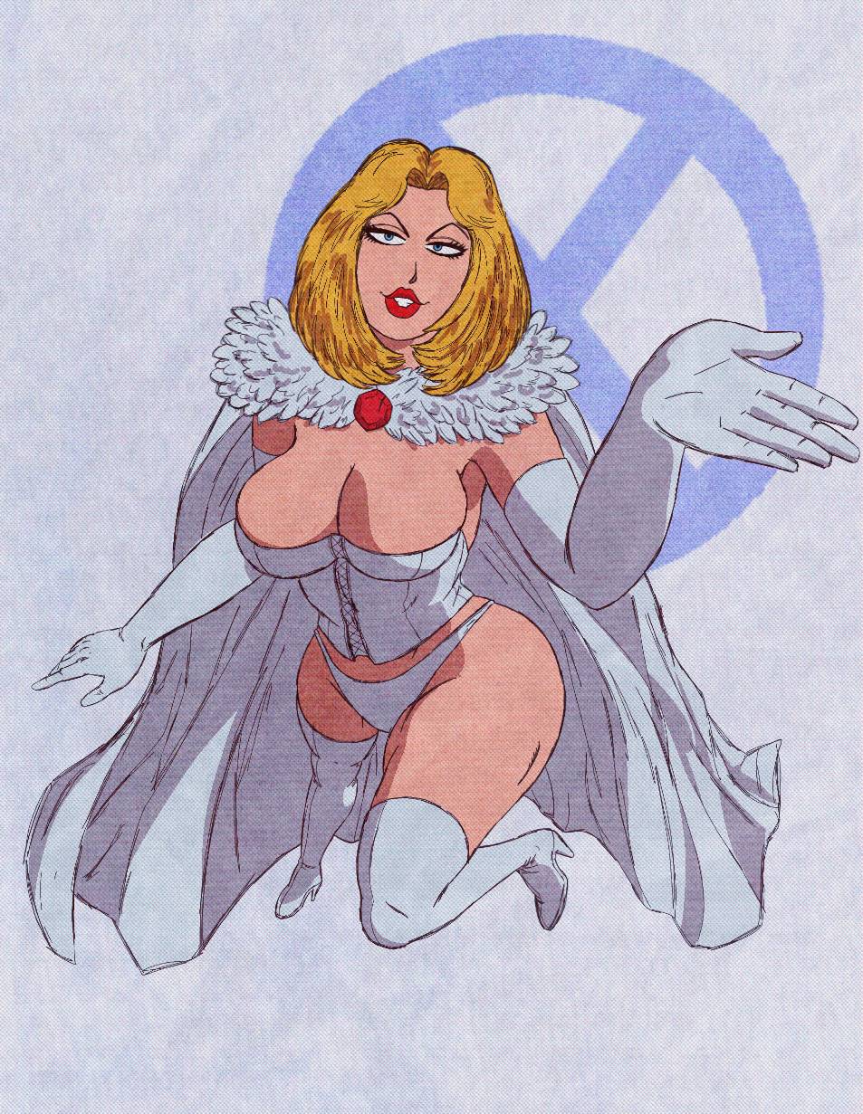 Emma Frost (Hellfire Club) Rule 34 Image