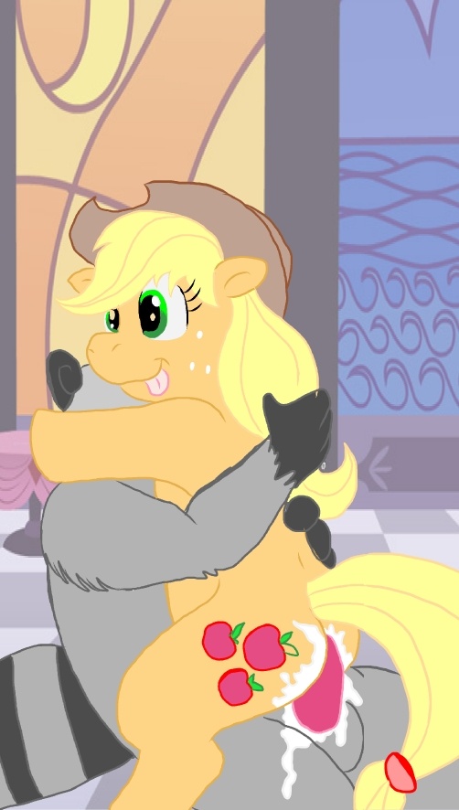 applejack_(mlp) earth_pony equine female friendship_is_magic fur joesanchez male my_little_pony pony smooth_skin straight tagme