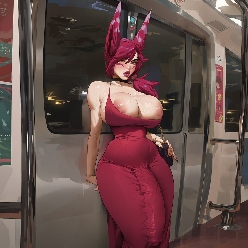 1futa, absurdly large cock, ai generated, ass, balls, ballsack, big ass, big balls, big breasts, big butt, big penis, big thighs, breasts, bulge, bulge through clothing, bulge under clothes, curvy, curvy figure, dress, futanari, highres, hips, huge, huge ass, huge cock, huge penis, huge thighs, league of legends, mommysai, red dress, red hair, sexy, sexy body, solo futa, sweat, sweaty, sweaty body, thick, thick ass, thick legs, thick thighs, thighs, vastaya, voluptuous, voluptuous body, wide hips, wide thighs, xayah