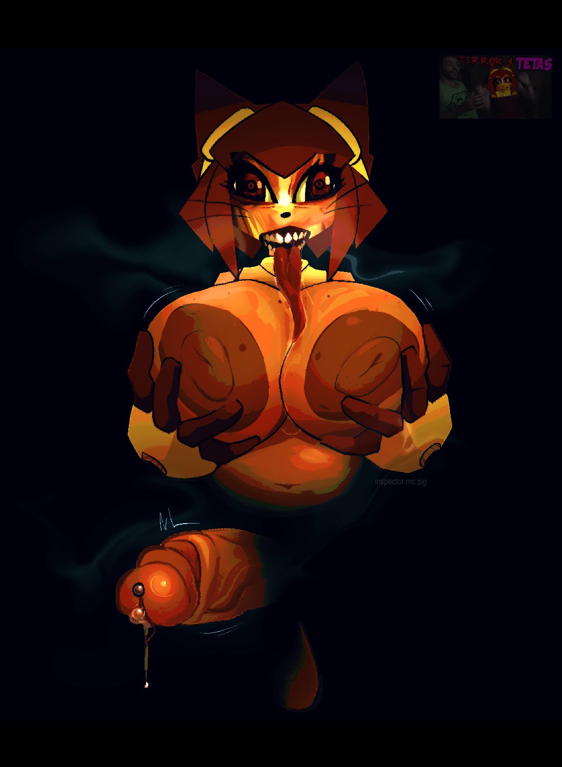 1futa, cat futa, catgirl, creepy, creepy face, creepypasta, futanari, gameoverse, glitch productions, kit (gameoverse), kit bodega, seminal kit, seminal kit.txt, tagme, tagme (artist)