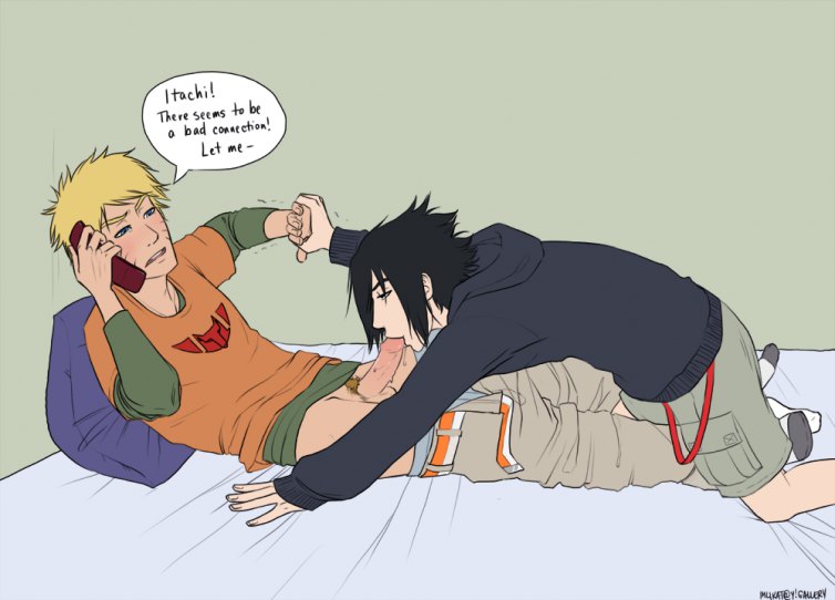 human imlikat male male_only multiple_males naruto sasuke_uchiha uncensored uzumaki_naruto yaoi