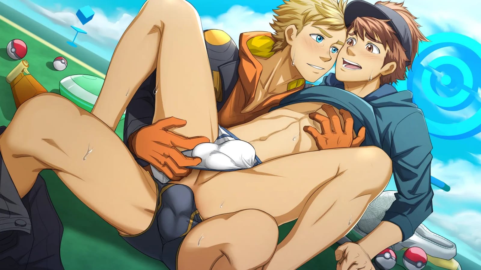 Male Protagonist (Pokemon Go) Rule 34 Image