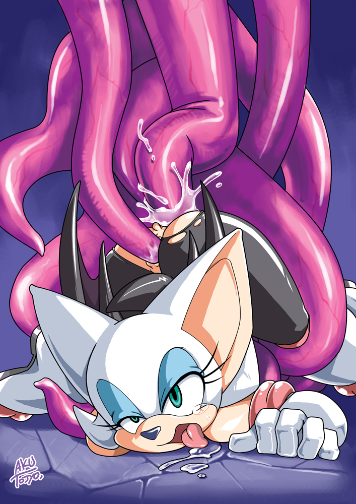 ahe_gao anal anatomically_incorrect anthro anus cum cum_inside double_penetration drooling eyelashes female fucked_silly furry open_mouth orgasm rape rouge_the_bat saliva sega sonic_(series) straight_hair tentacle tentacle_sex tojyo tongue_out torn_clothes vaginal_penetration