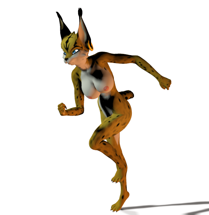 3d anthro miyu_lynx star_fox tagme transparent_background unrealfox