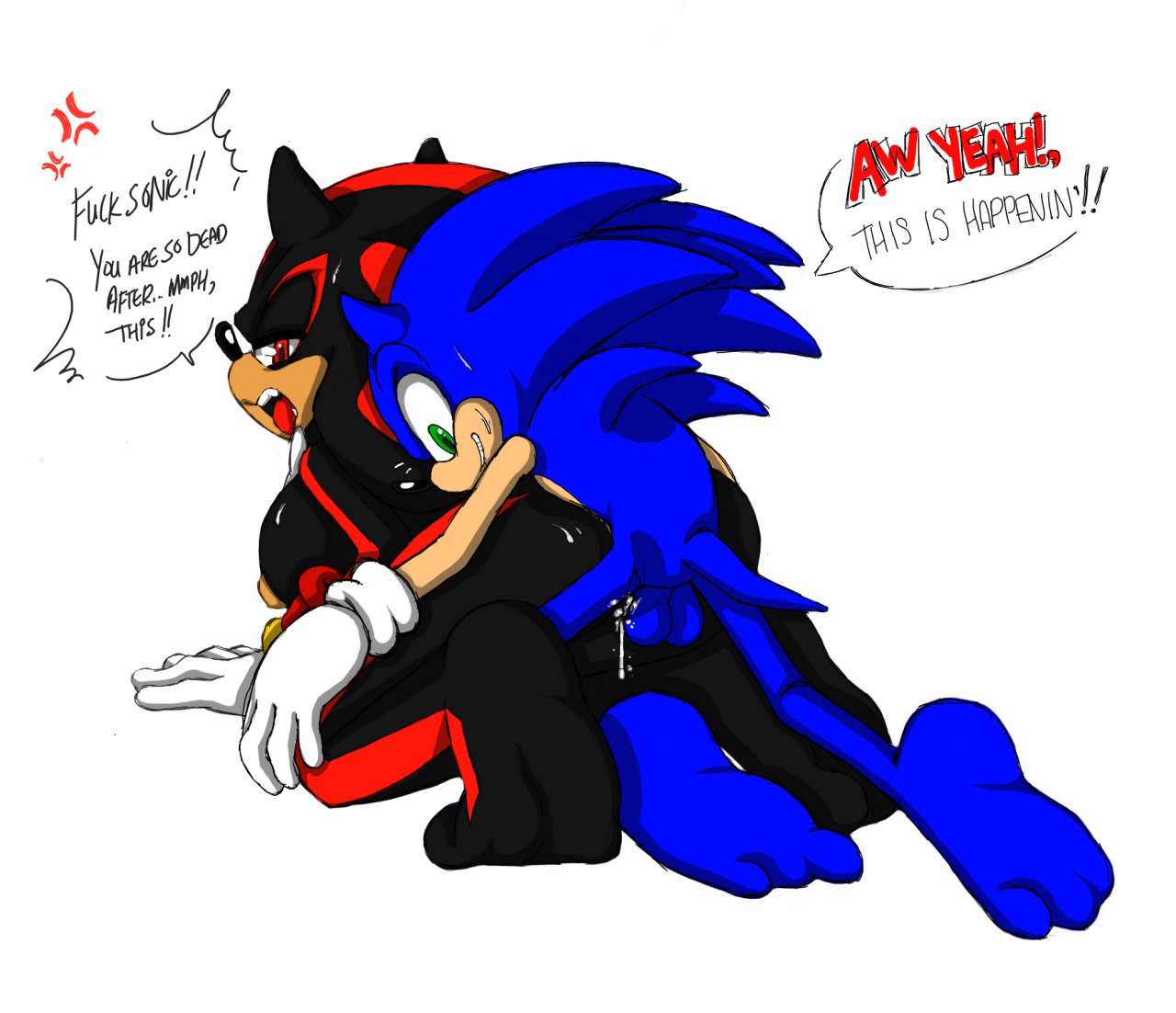 3_toes anger_vein barefoot blue_fur cum cum_inside cumming dialogue english_text feet from_behind furry green_eyes hedgehog heels looking_back mammal nude open_mouth red_eyes rule_63 shadow_the_hedgehog shaedow4774 shiny_fur sideboob smile soles sonic_(series) sonic_team sonic_the_hedgehog speech_bubble toes tongue_out vaginal_penetration video_games