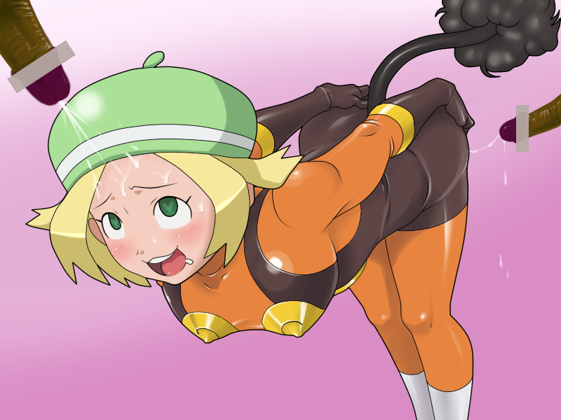 bianca_(pokemon) blonde_hair cosplay cum penis pignite pignite_(cosplay) pokemon pokemon_(cosplay) ryuney