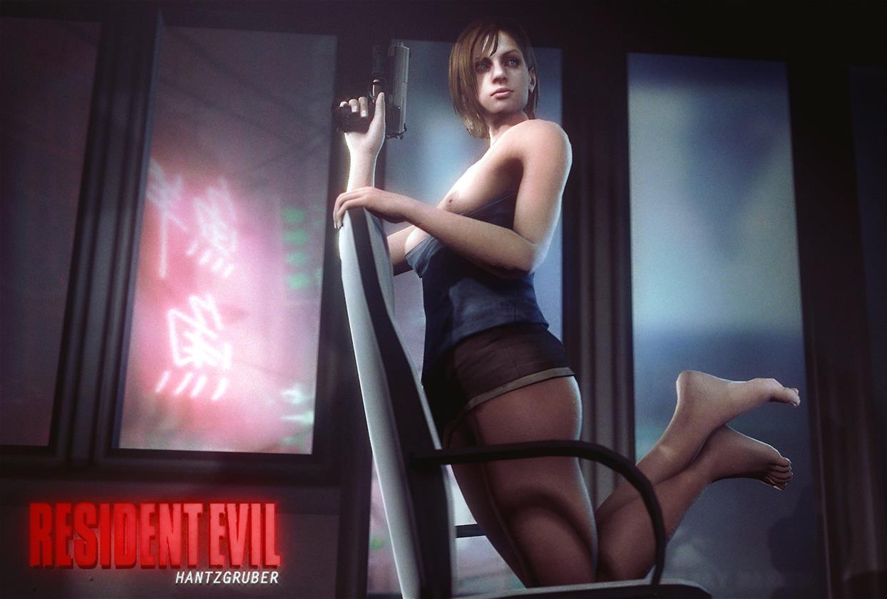 3d female female_only hantzgruber human jill_valentine jill_valentine_(julia_voth) resident_evil solo source_filmmaker