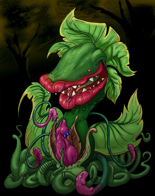 audrey_ii big_lips little_shop_of_horrors penis plant plant_monster tagme