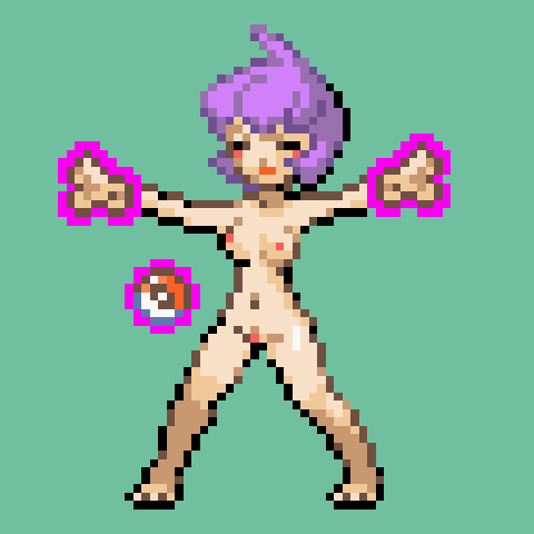 1girls barefoot breasts completely_nude completely_nude_female dodododo female female_only full_body green_background light-skinned_female light_skin naked naked_female nintendo npc_trainer nude nude_female pixel_art pokemon pokemon_rse psychic_(pokemon) psychic_(pokemon_rse) pussy short_purple_hair solo solo_female sprite