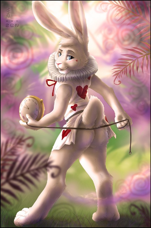 2011 alice_in_wonderland male male_only tagme white_rabbit_(wonderland) zen