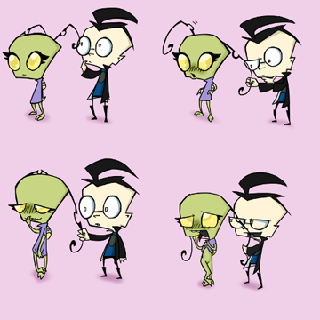 dib invader_zim irken straight_hair tagme