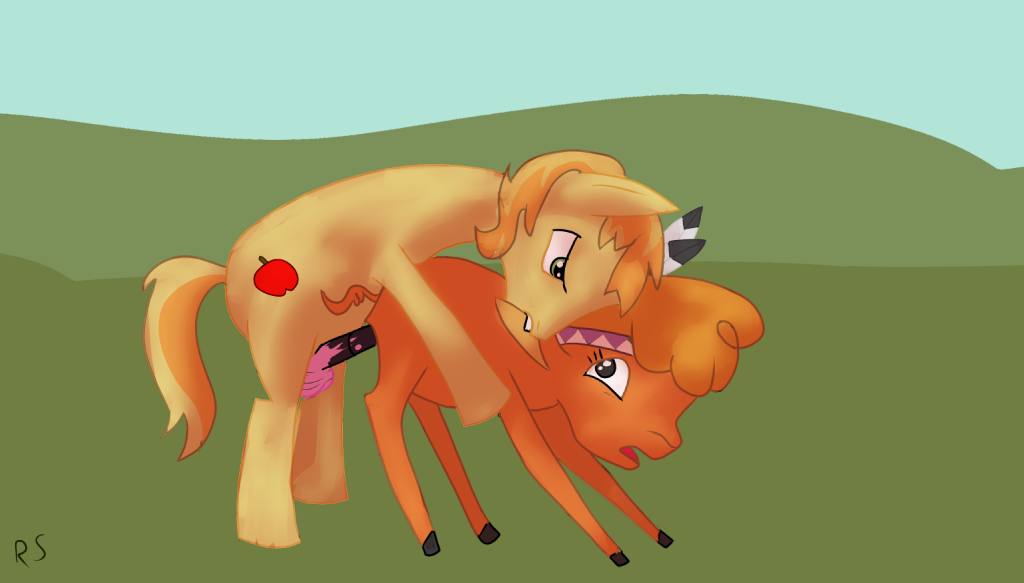 braeburn_(mlp) earth_pony equine friendship_is_magic fur horse little_strongheart_(mlp) male my_little_pony pony straight_hair tagme