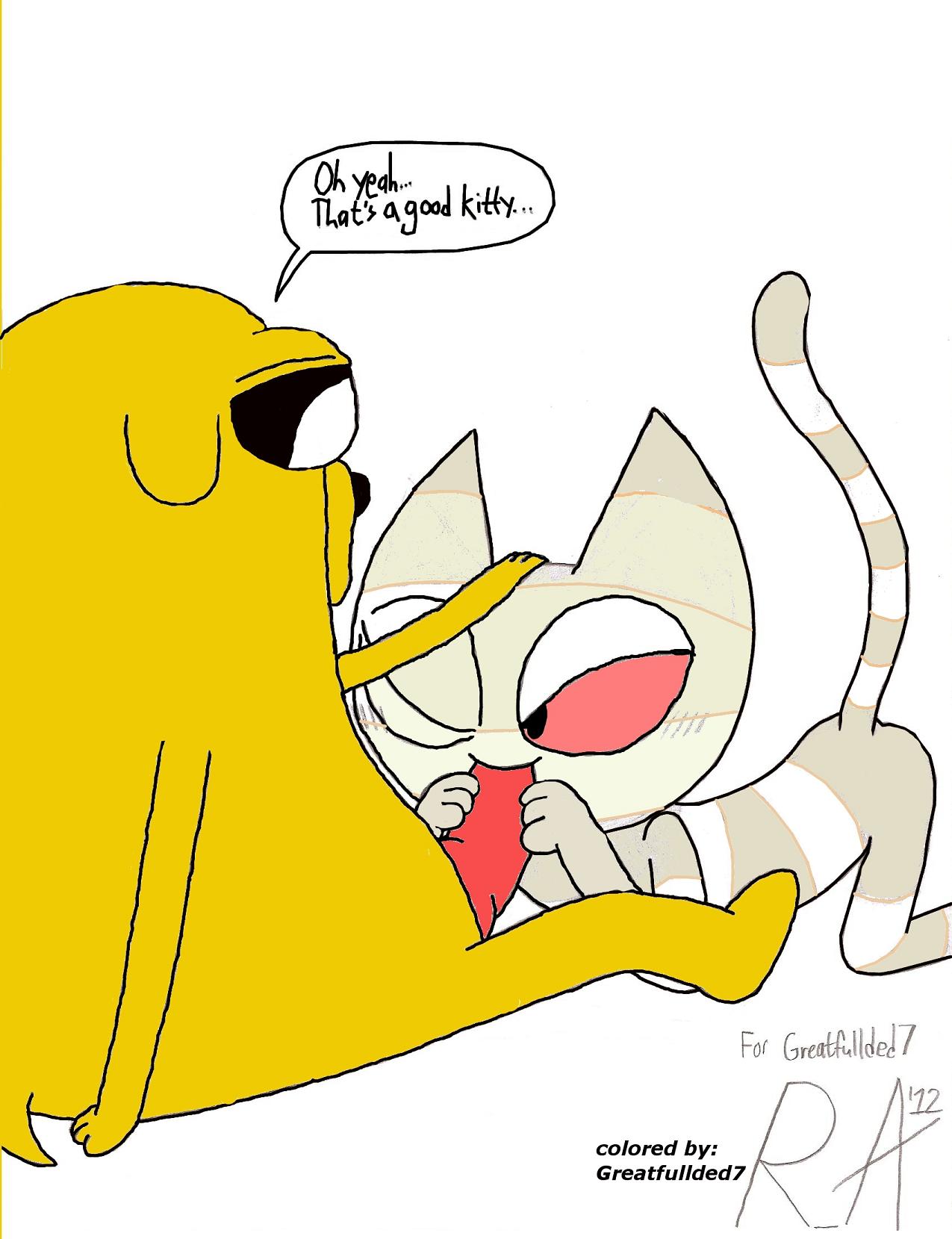 adventure_time jake_the_dog me-mow random_anon tagme